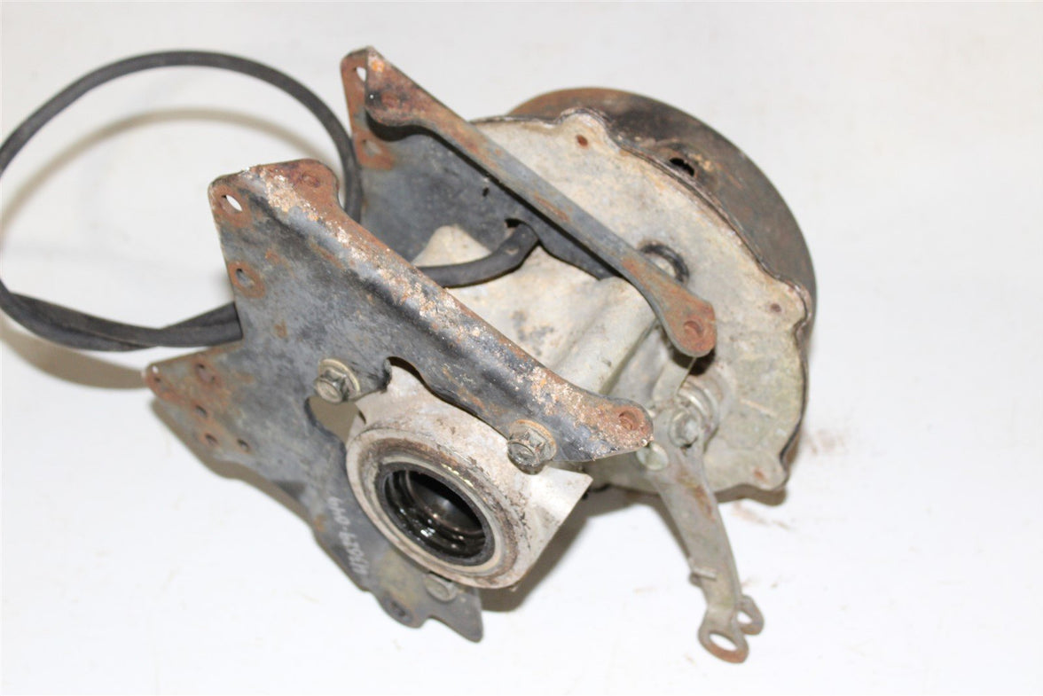 1989 Suzuki LT80 Rear Axle Carrier Housing Bearing Brake Drum Cover