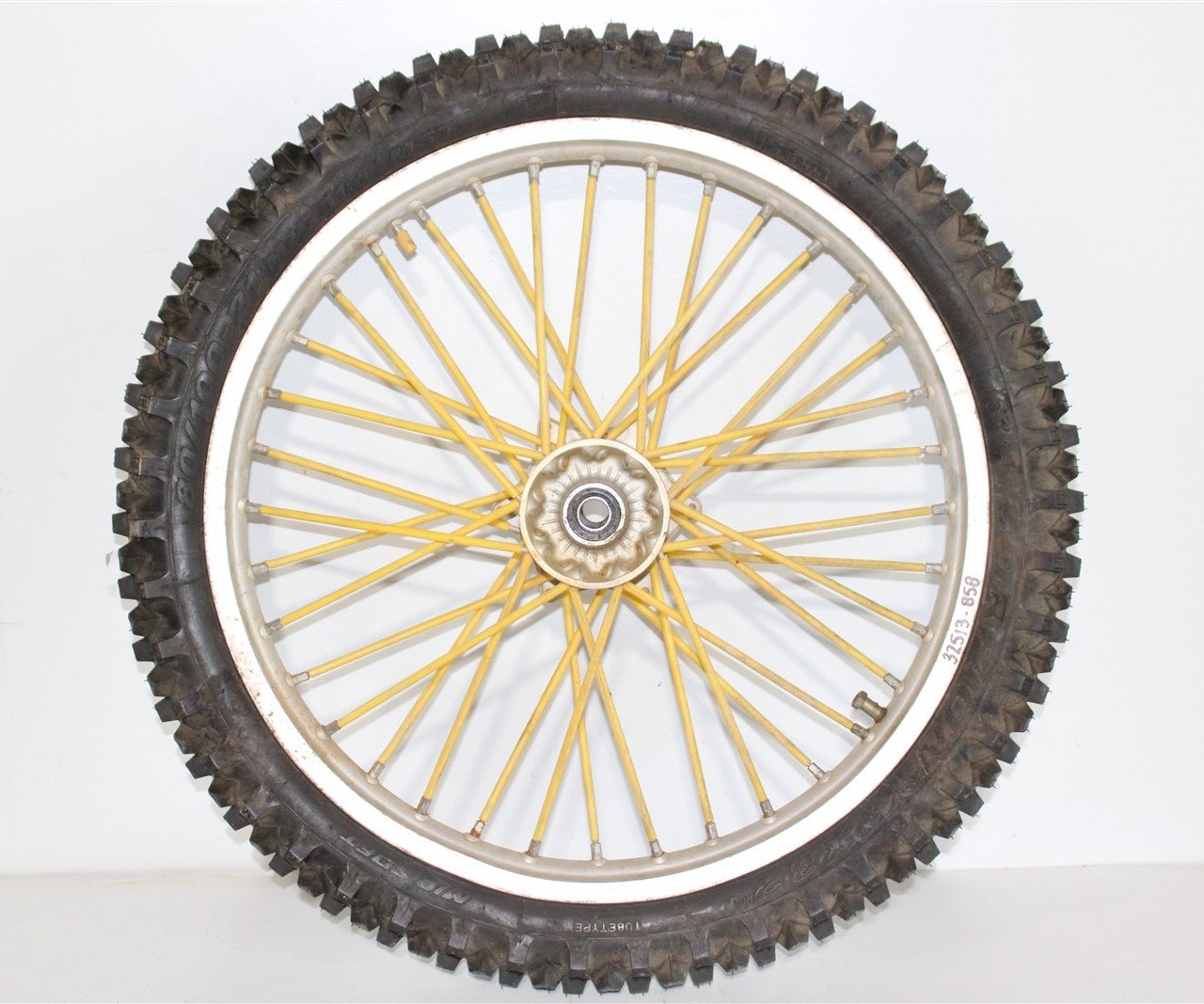 2002 KTM 125 SX Front Wheel Rim Like New Tire