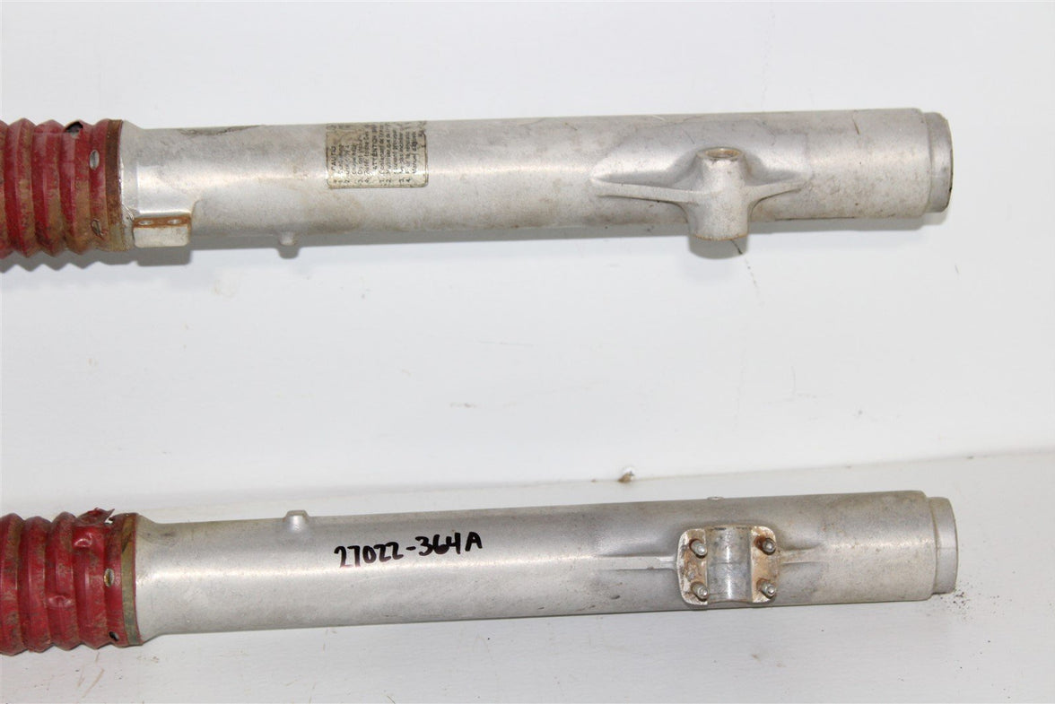 1985 Yamaha YZ 125 Fork Tubes Front Suspension Triple Clamps