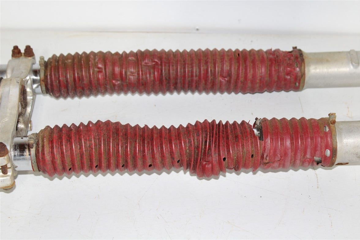 1985 Yamaha YZ 125 Fork Tubes Front Suspension Triple Clamps
