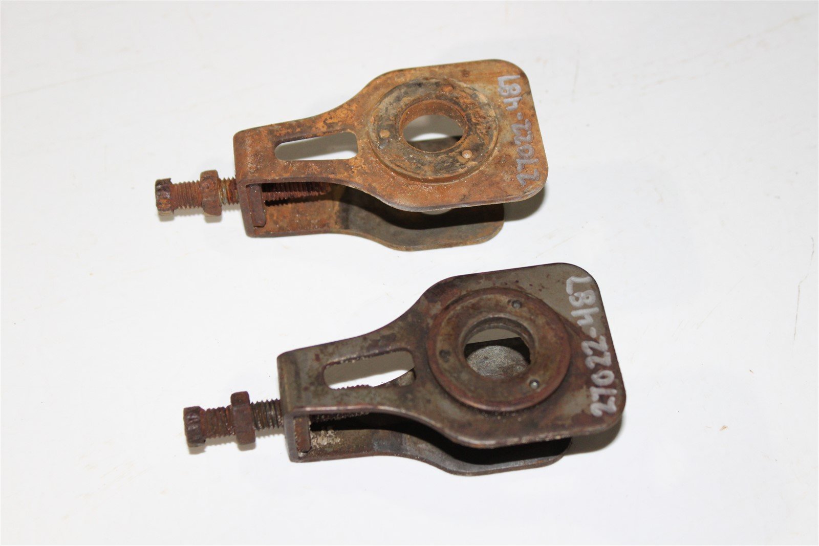 1985 Yamaha YZ 125 Chain Adjuster Blocks