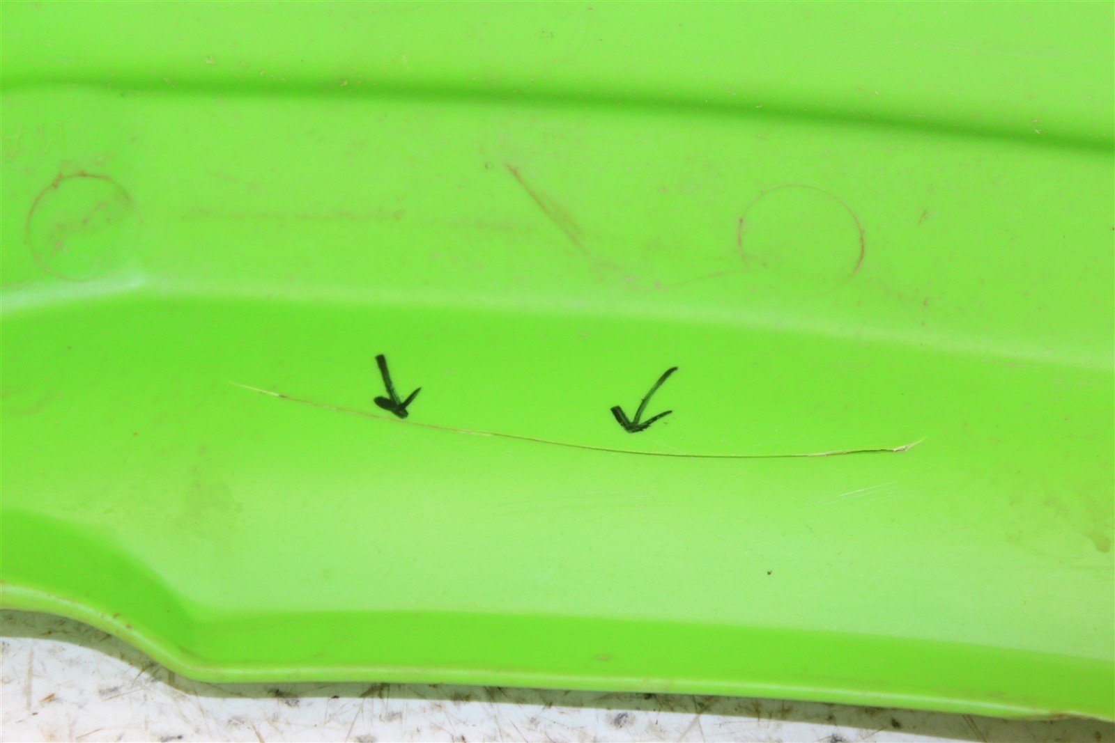 1991 Kawasaki KX 80 Front Fender Plastic