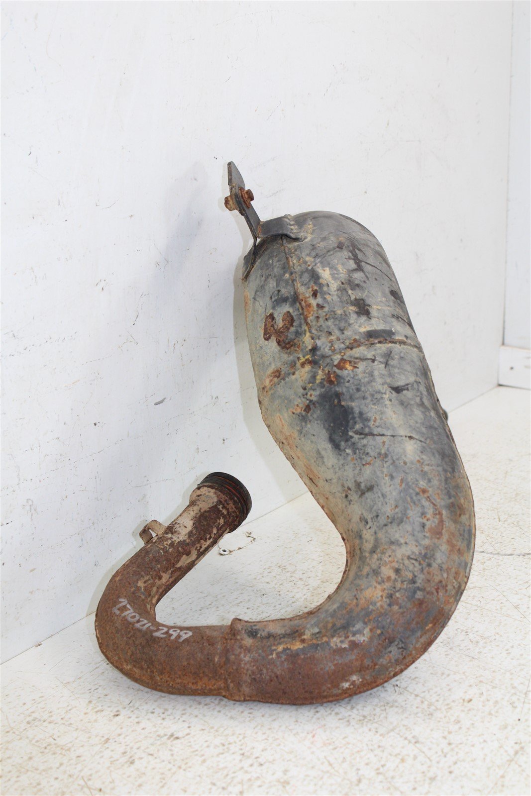 1991 Kawasaki KX 80 Exhaust Header Head Pipe