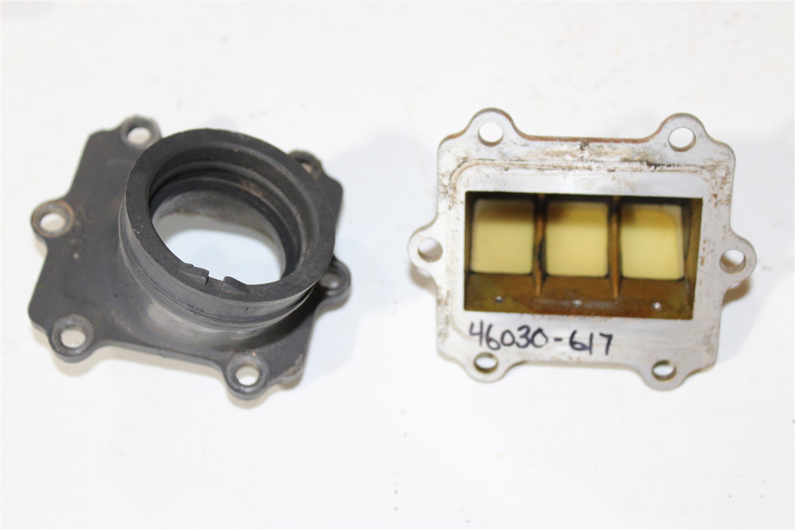 1989 Suzuki RMX 250 Reed Cage Block Intake Manifold