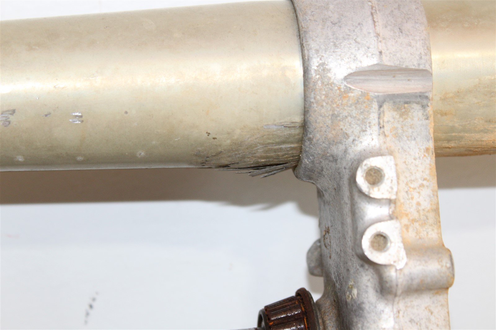 1989 Suzuki RMX 250 Fork Tubes Front Suspension Triple Clamps