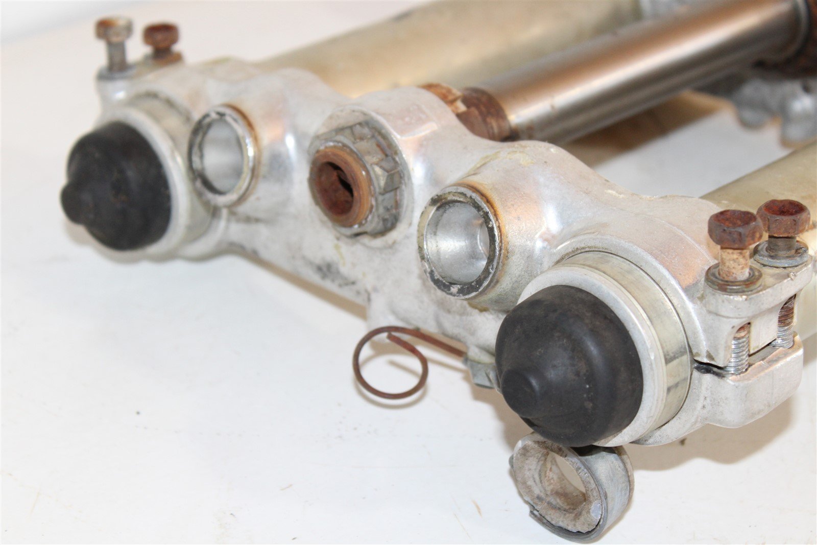 1989 Suzuki RMX 250 Fork Tubes Front Suspension Triple Clamps