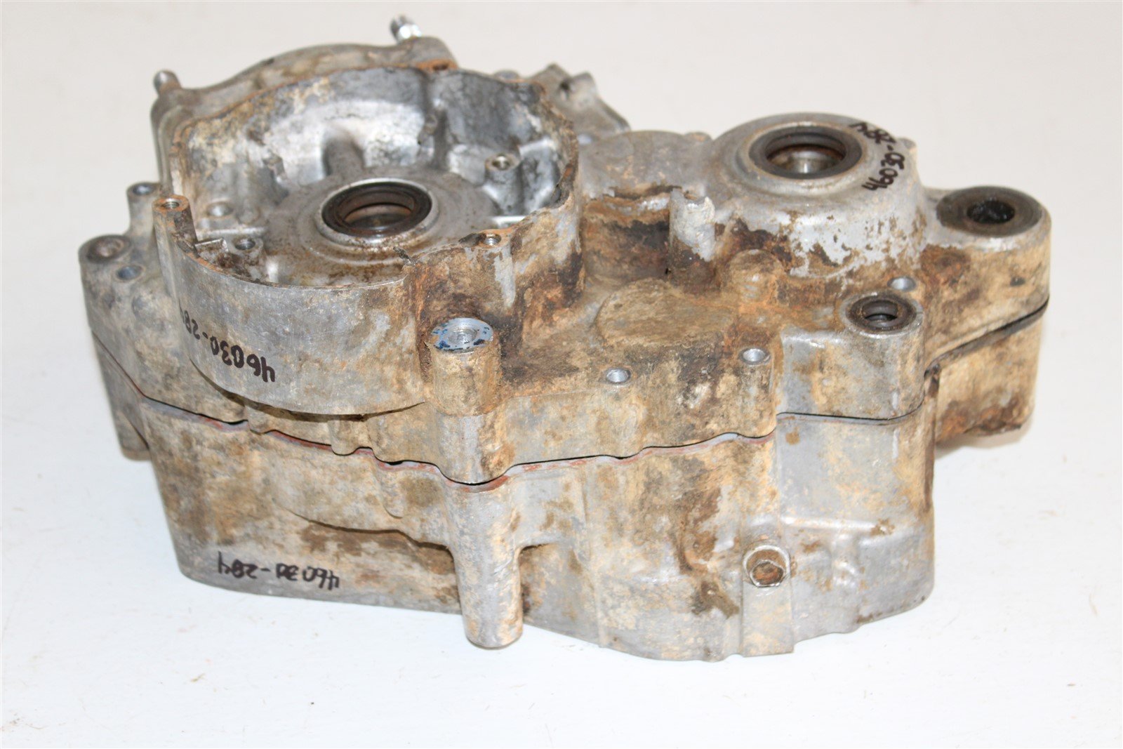 1989 Suzuki RMX 250 Engine Cases Crankcase Motor Left Right