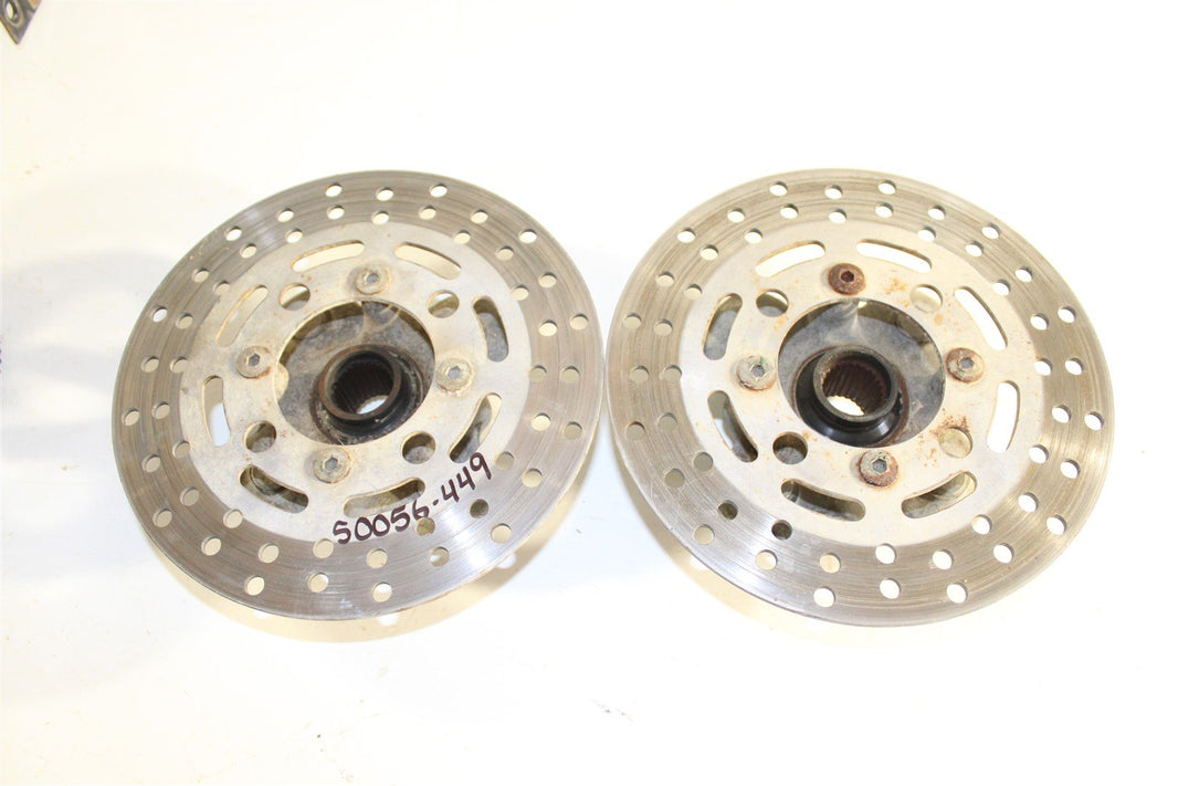 2000 Yamaha Grizzly 600 Front Hubs Brake Rotors