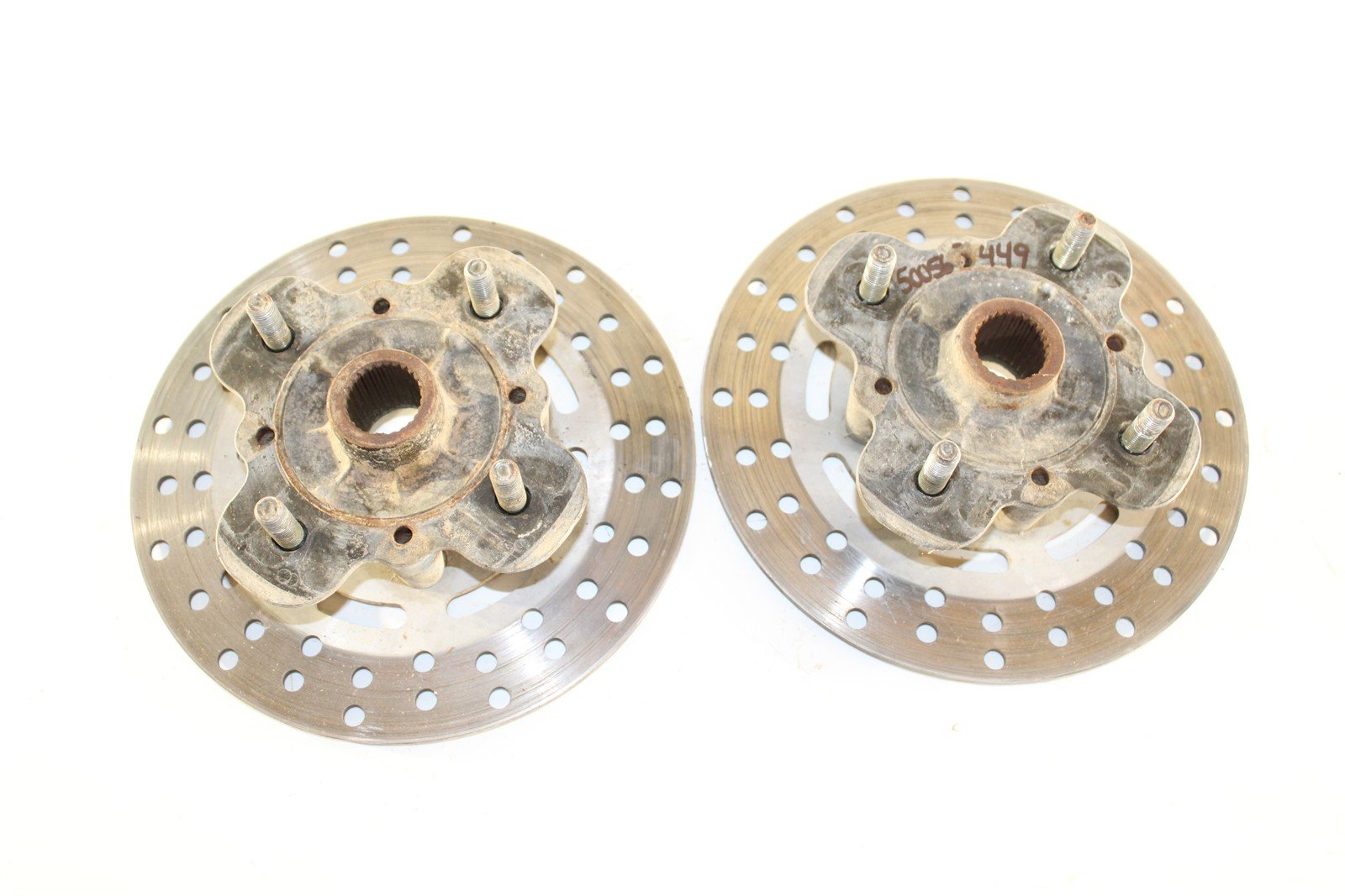 2000 Yamaha Grizzly 600 Front Hubs Brake Rotors