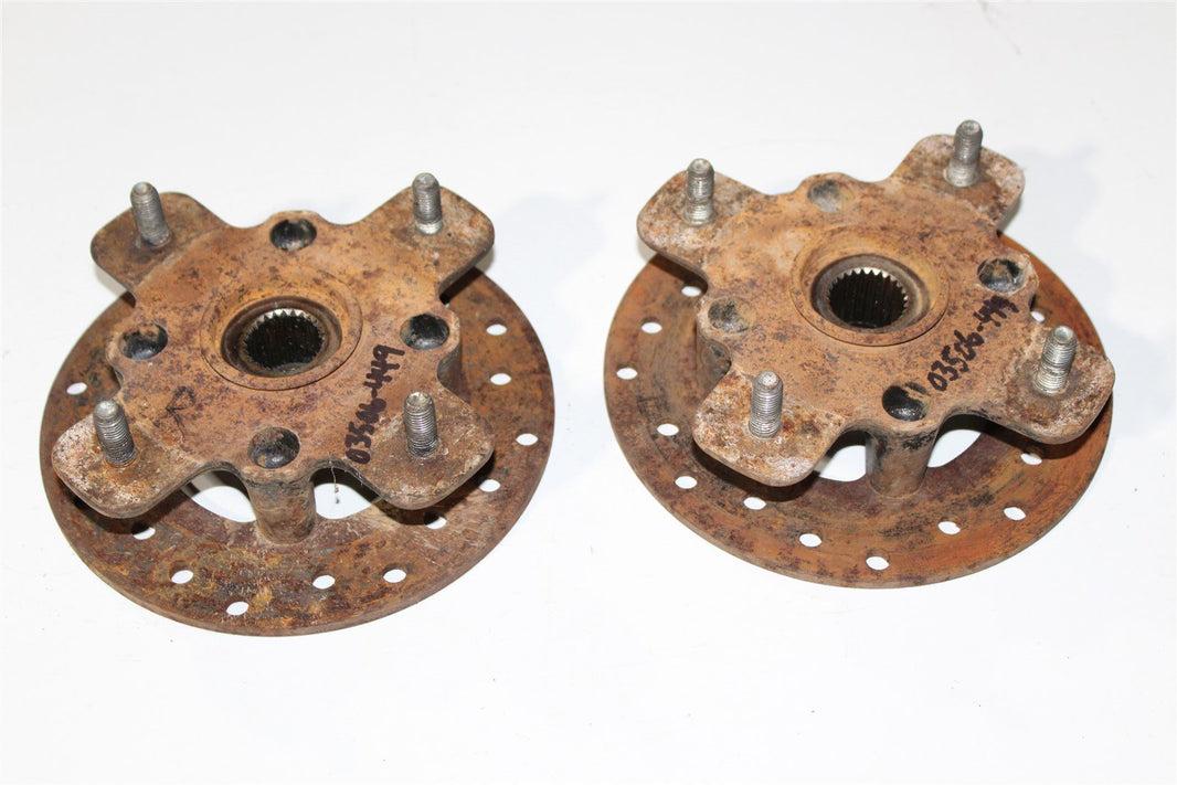 2007 Can-Am Renegade 800 EFI Front Hubs Brake Rotors