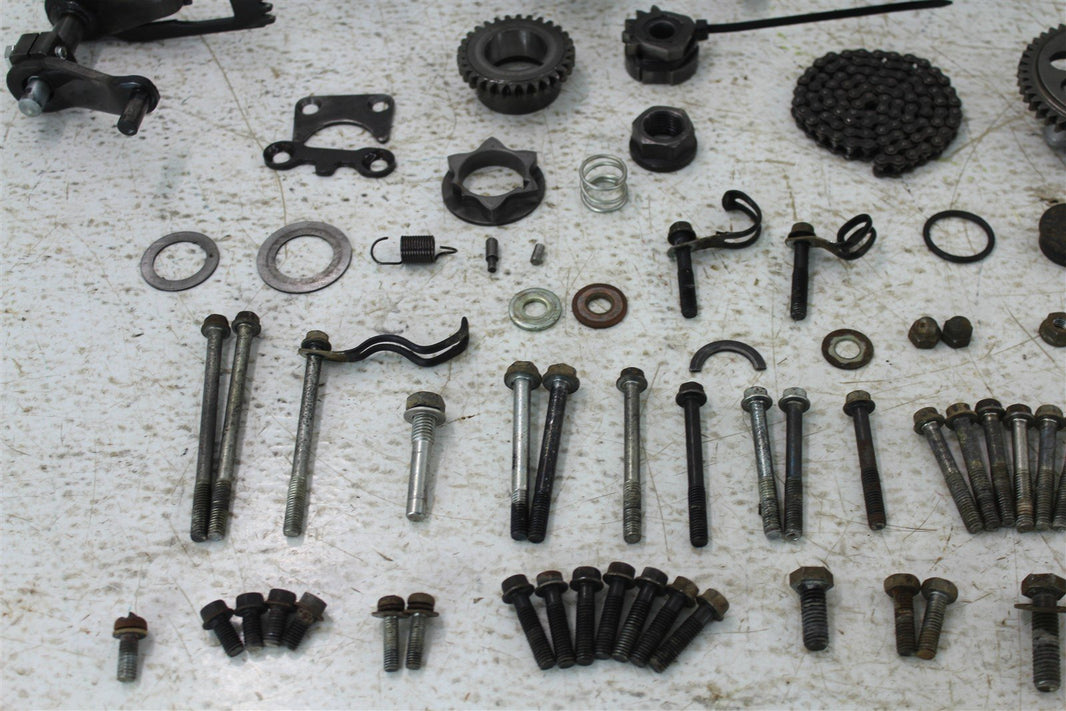 1992 Suzuki Quadrunner LT 160 Transmission Gears Shaft Shift Drum Forks