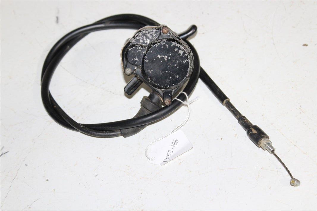 2008 Honda TRX 700XX Throttle Lever Housing w/ Cable