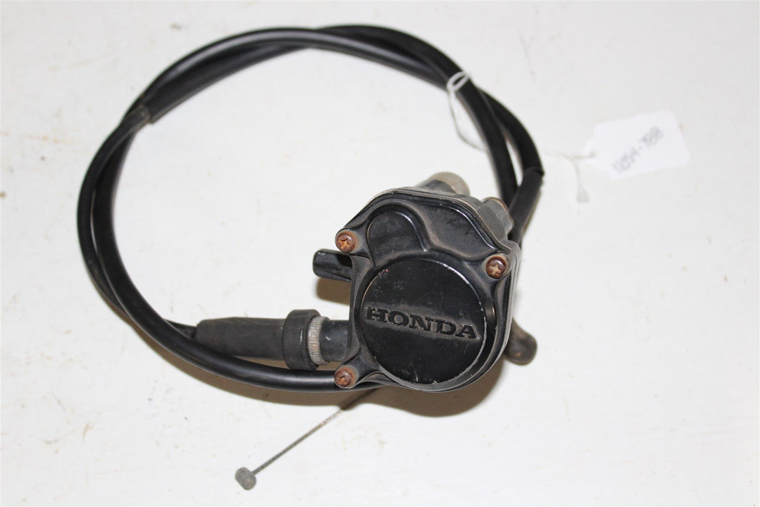1988 Honda Fourtrax TRX 350D Throttle Lever Housing w/ Cable