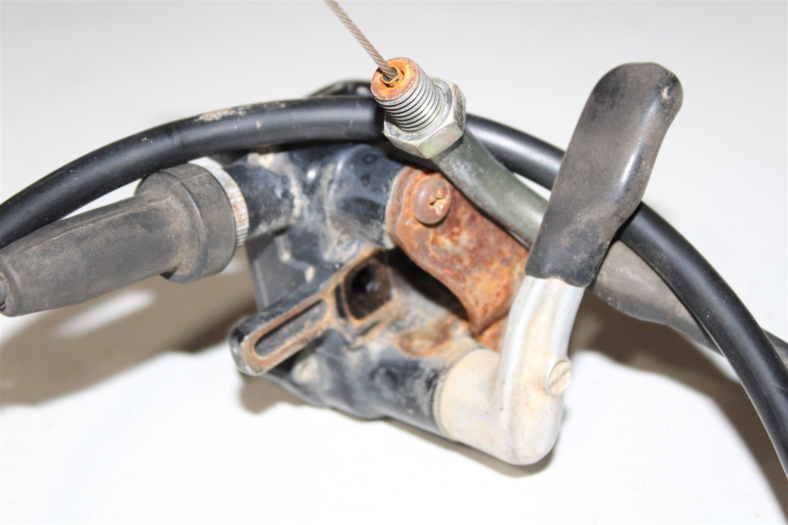1988 Honda Fourtrax TRX 350D Throttle Lever Housing w/ Cable