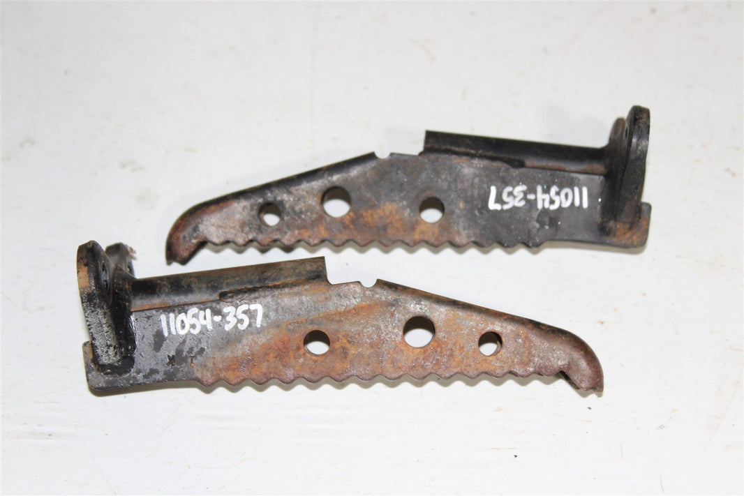 1988 Honda Fourtrax TRX 350D Foot Pegs Rests Set Left Right