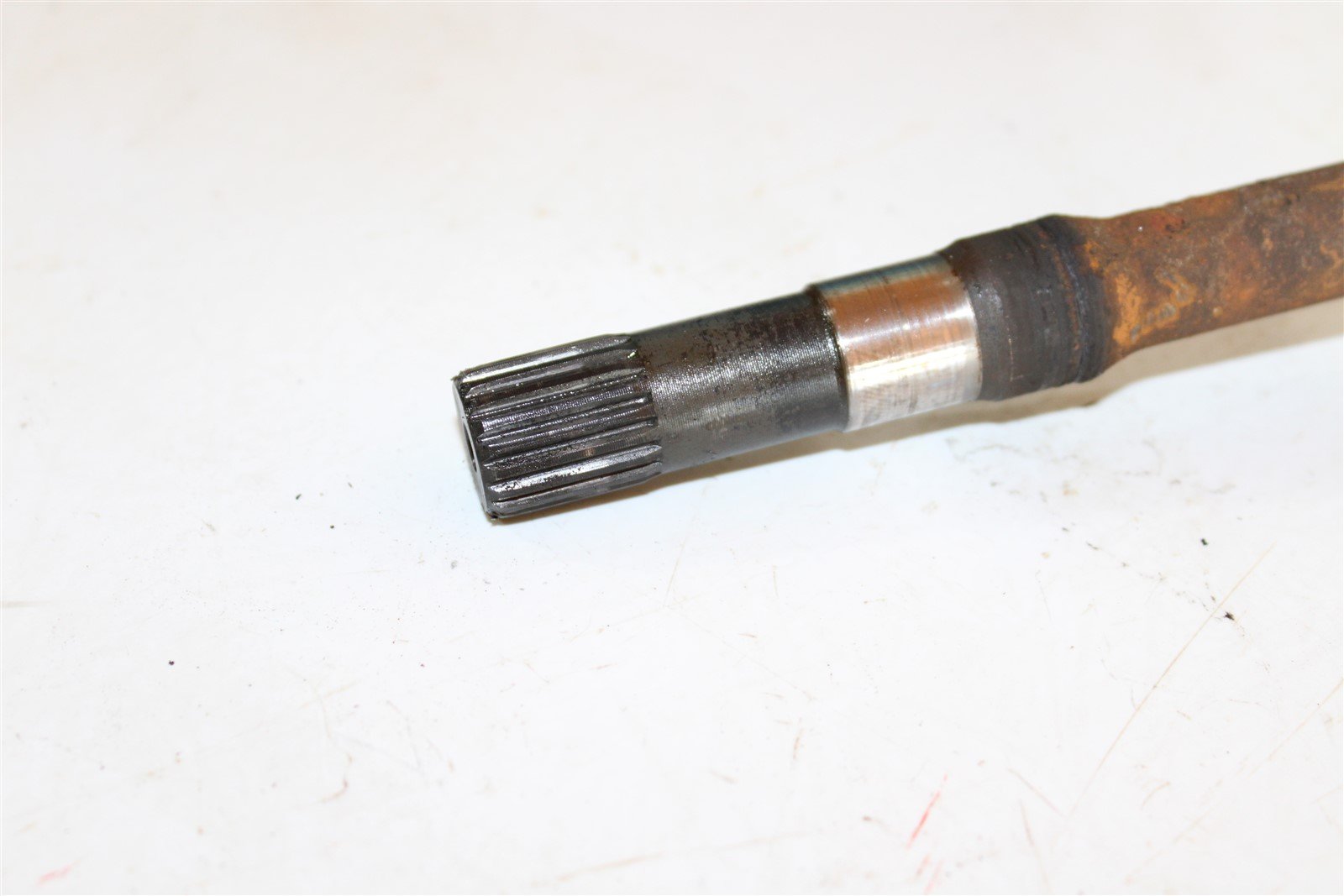 1988 Honda Fourtrax TRX 350D Right Front CV Axle Boot Spindle Knuckle Brake Drum