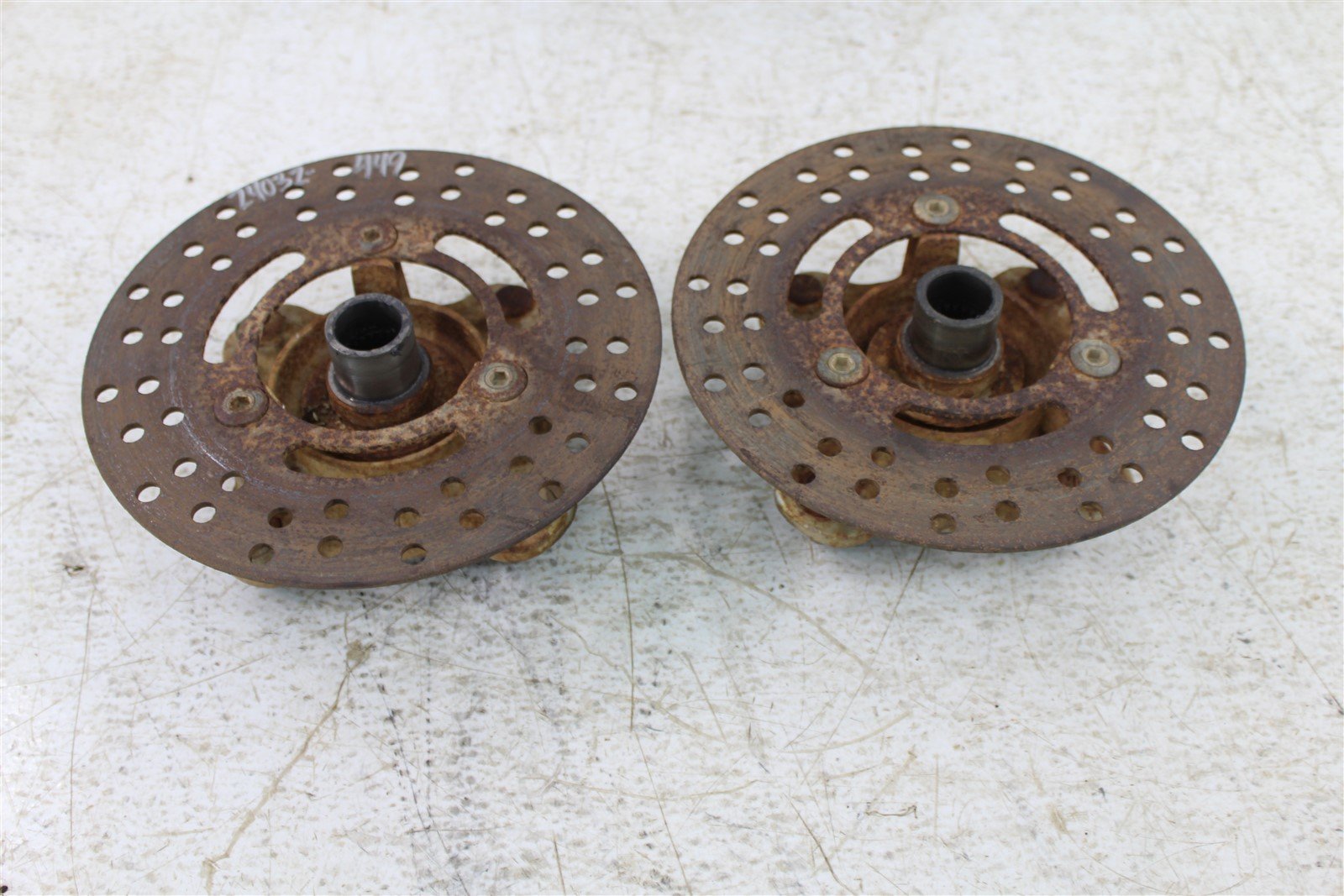 2002 Kawasaki Prairie 300 4x4 Front Hubs Brake Rotors