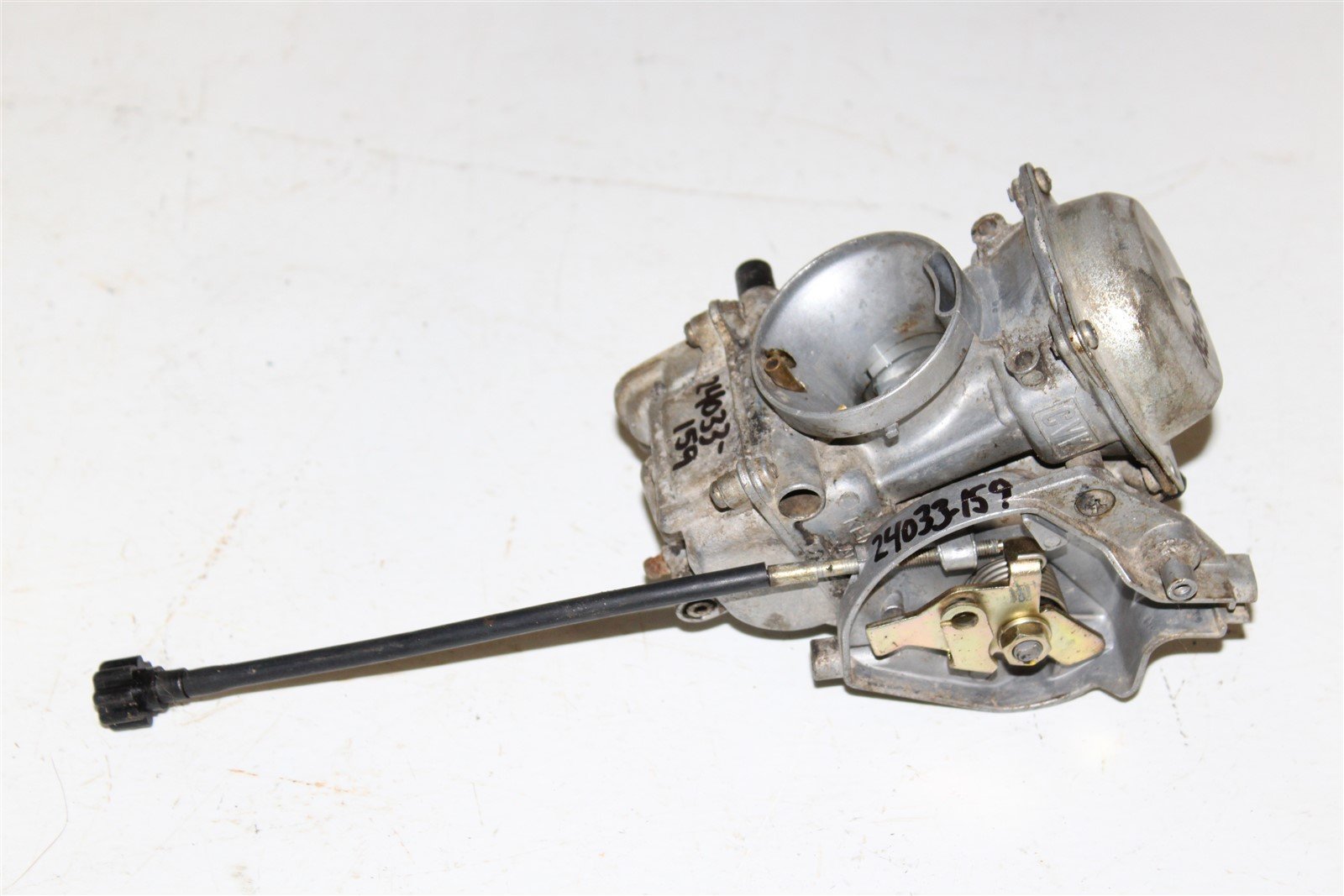 1997 Kawasaki Prairie 400 4x4 Keihin Carburetor Carb Fuel Intake