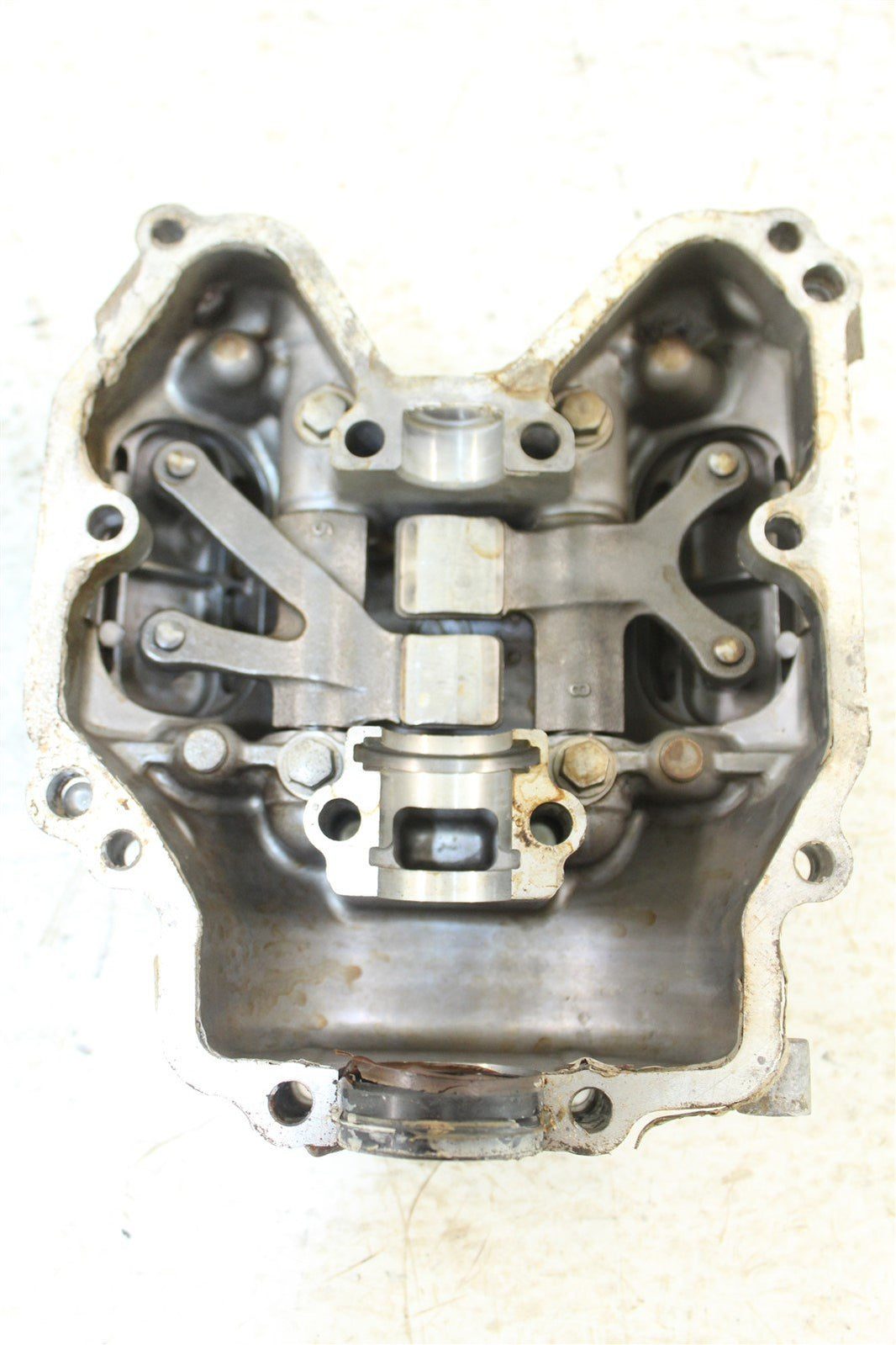 2003 Kawasaki Prairie 650 Rear Cylinder Head Valve Cover Intake Exhaust