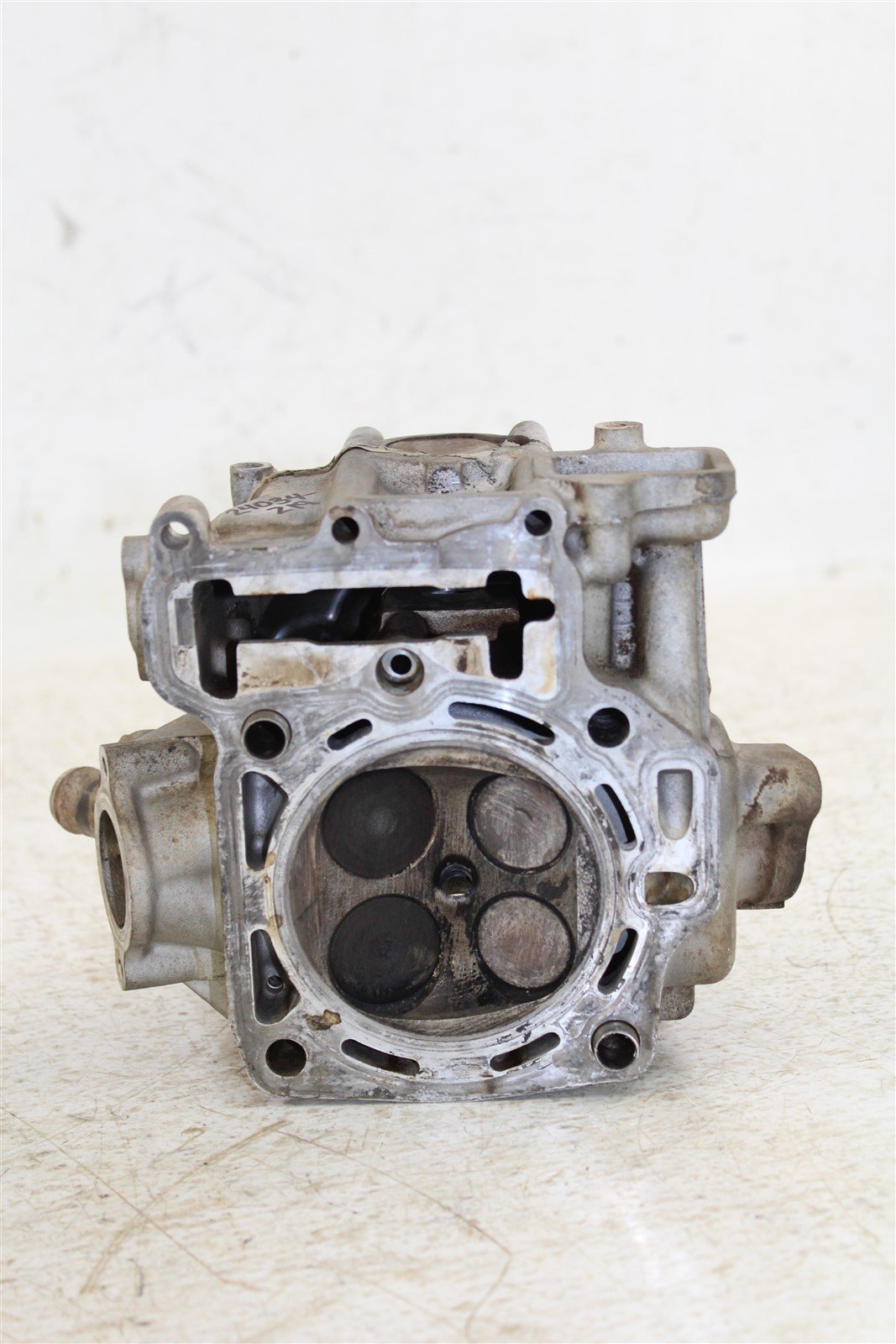 2003 Kawasaki Prairie 650 Rear Cylinder Head Valve Cover Intake Exhaust