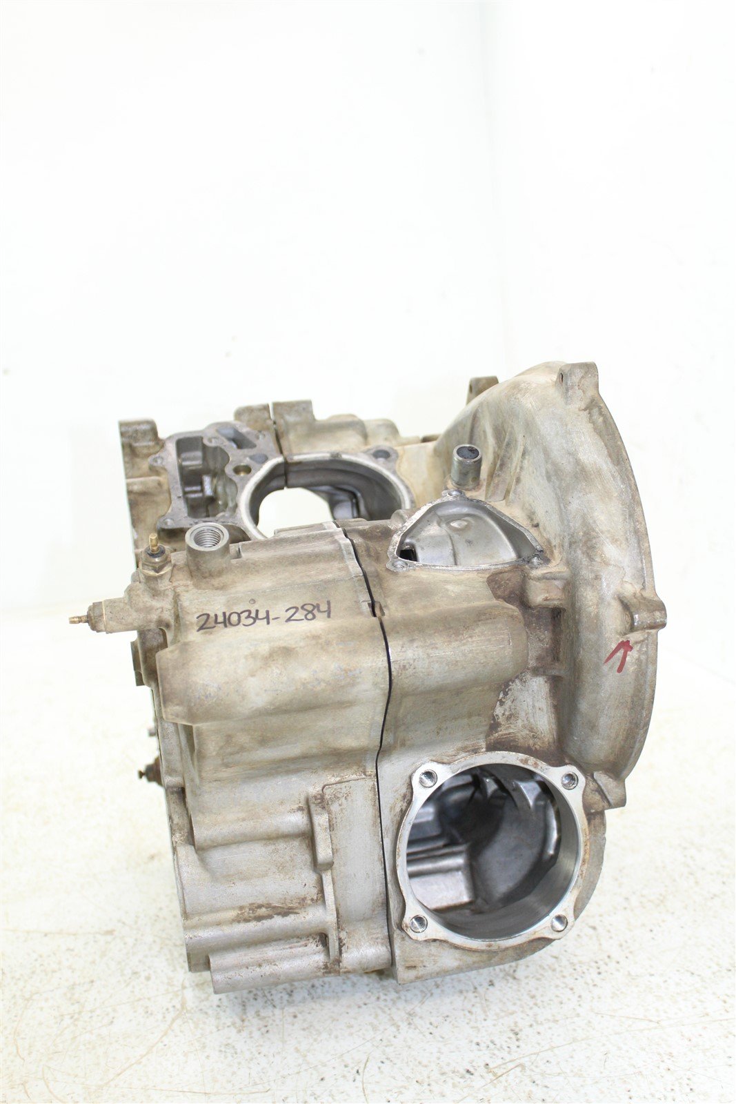 2003 Kawasaki Prairie 650 Engine Cases Crankcase Left Right