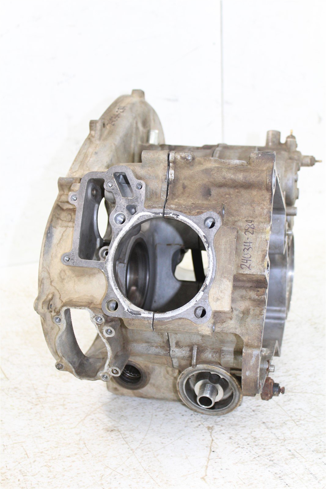 2003 Kawasaki Prairie 650 Engine Cases Crankcase Left Right