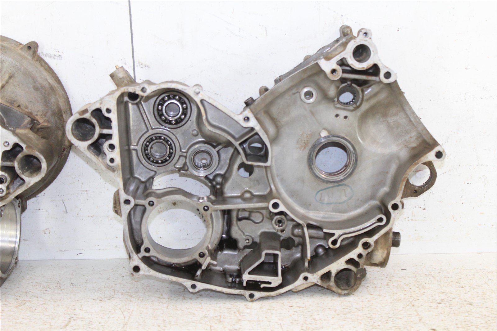 2003 Kawasaki Prairie 650 Engine Cases Crankcase Left Right