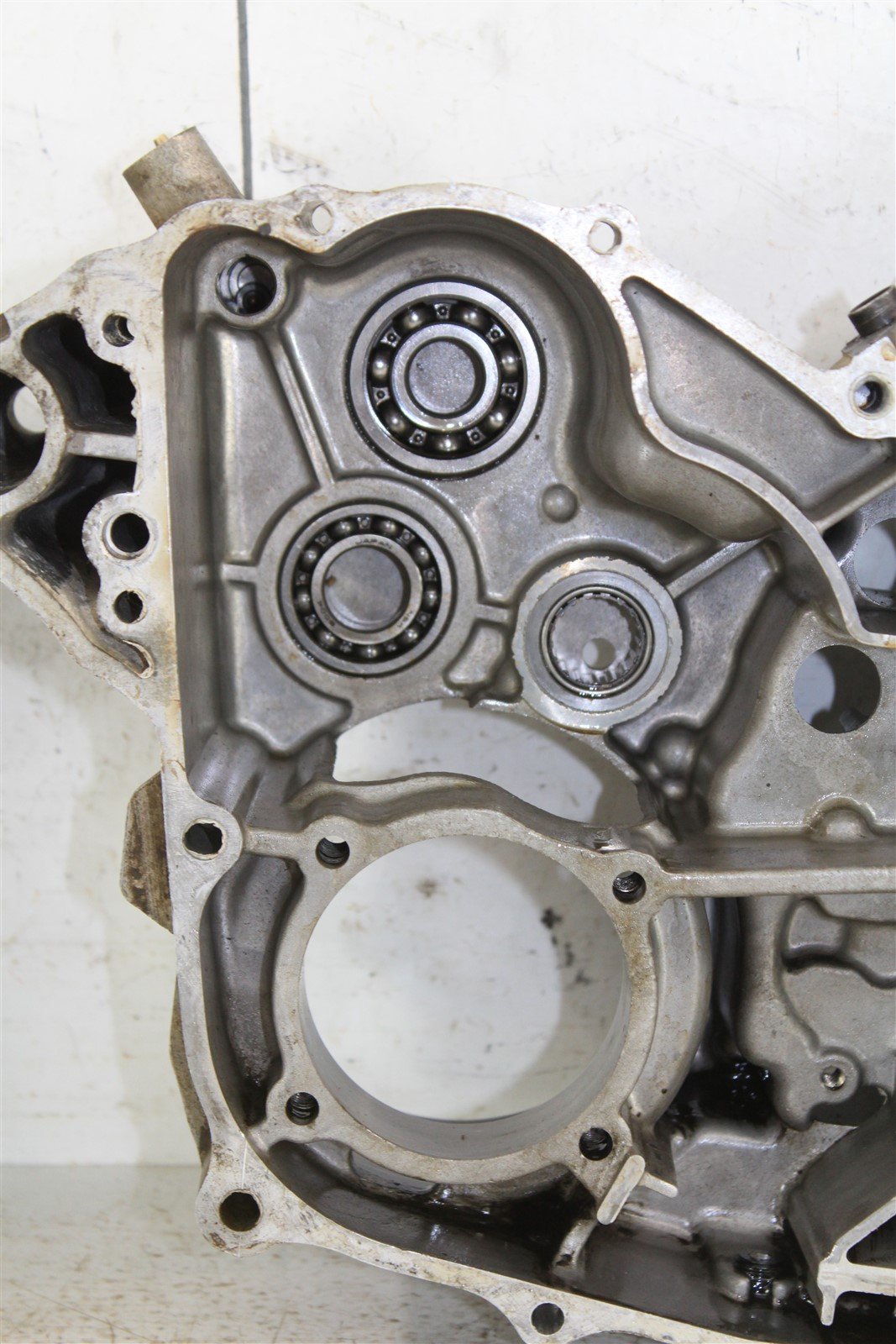 2003 Kawasaki Prairie 650 Engine Cases Crankcase Left Right