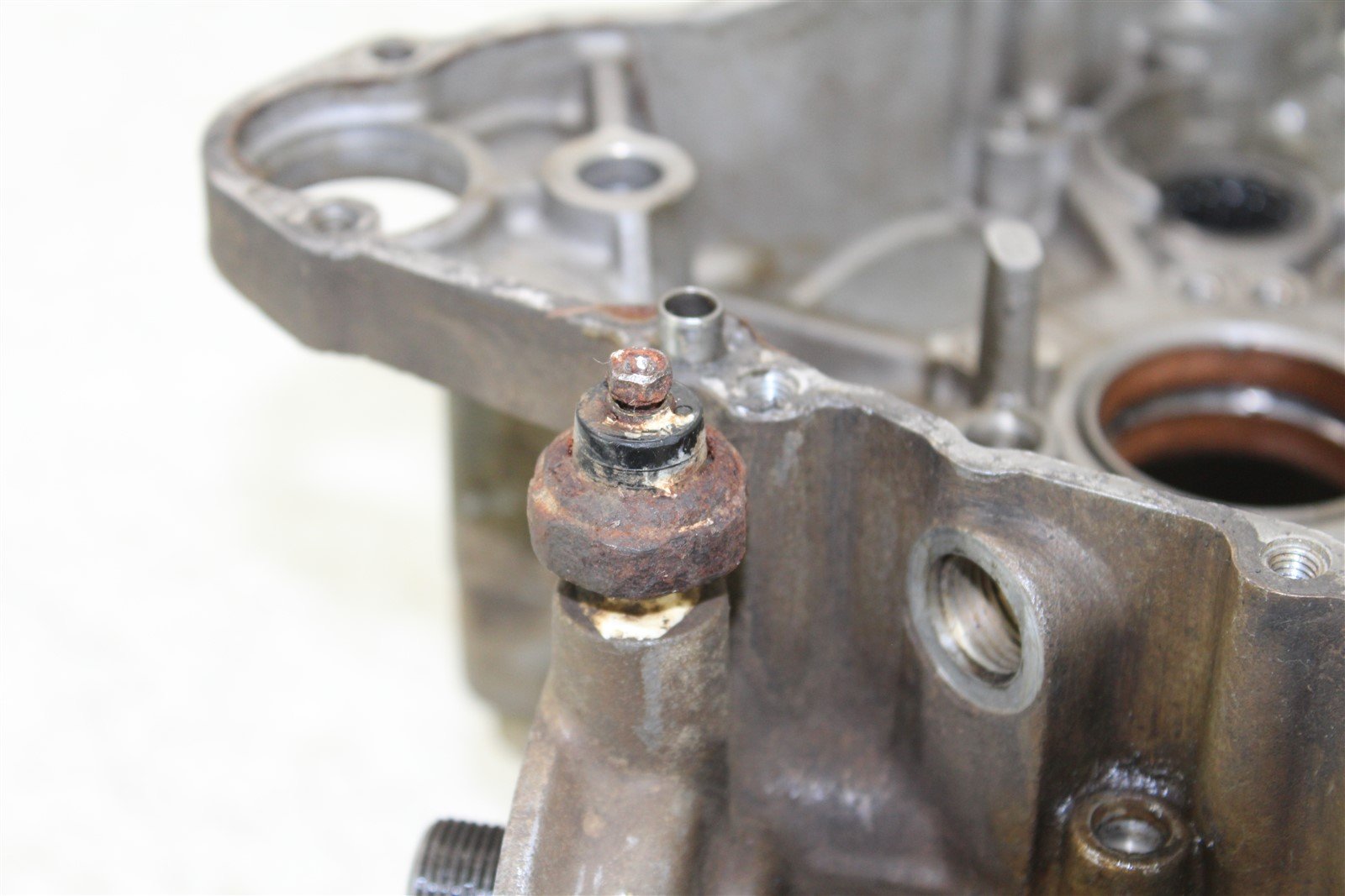 2003 Kawasaki Prairie 650 Engine Cases Crankcase Left Right