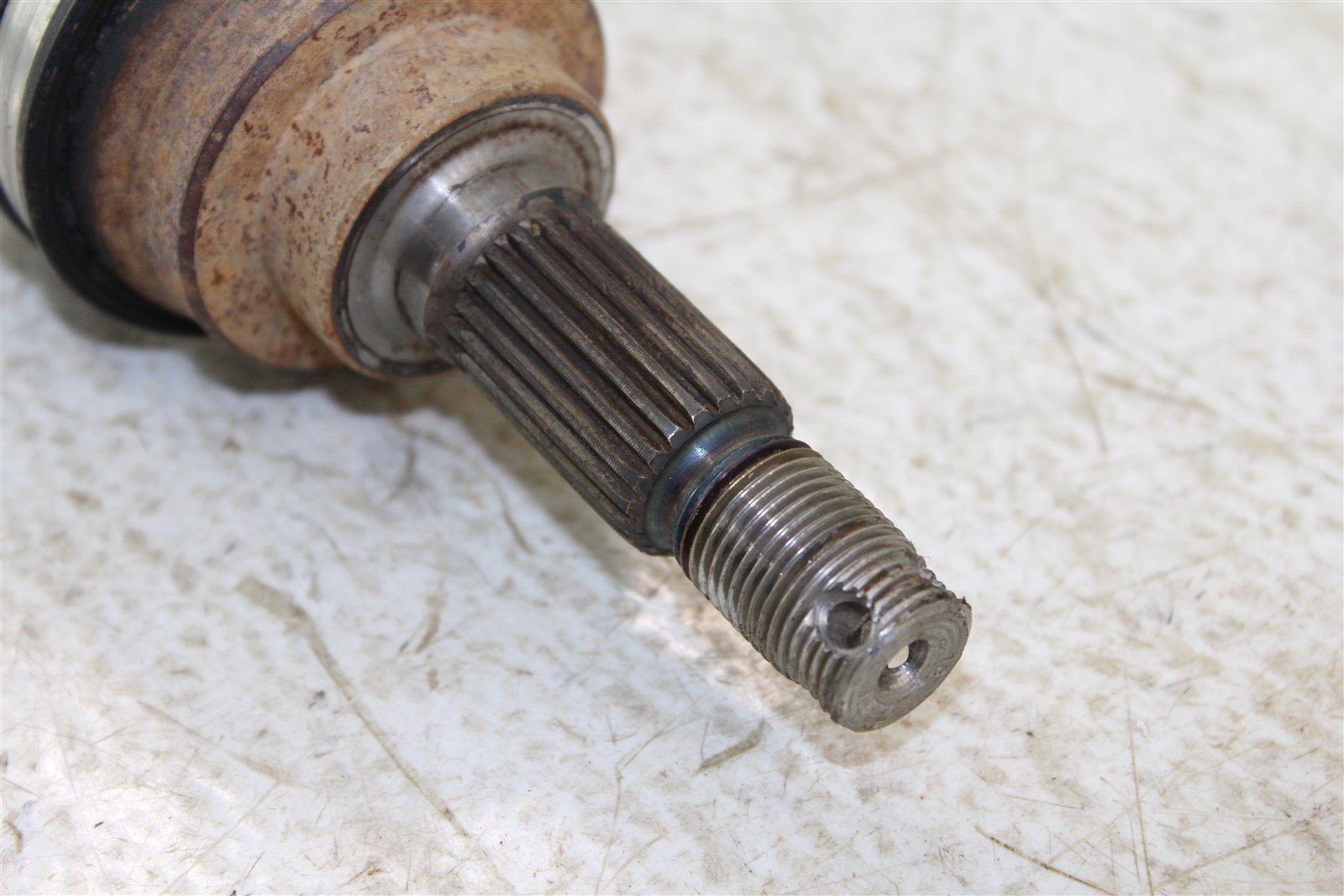 2003 Kawasaki Prairie 650 Left Front CV Axle Boot Straight