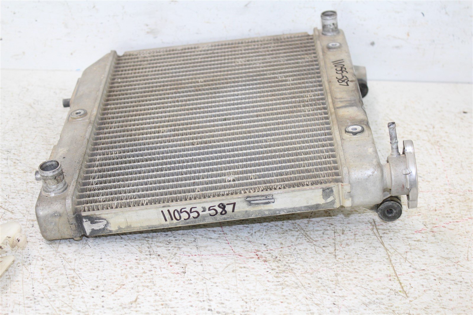2008 Honda TRX 450ER Radiator w/ Guard Coolant Hoses