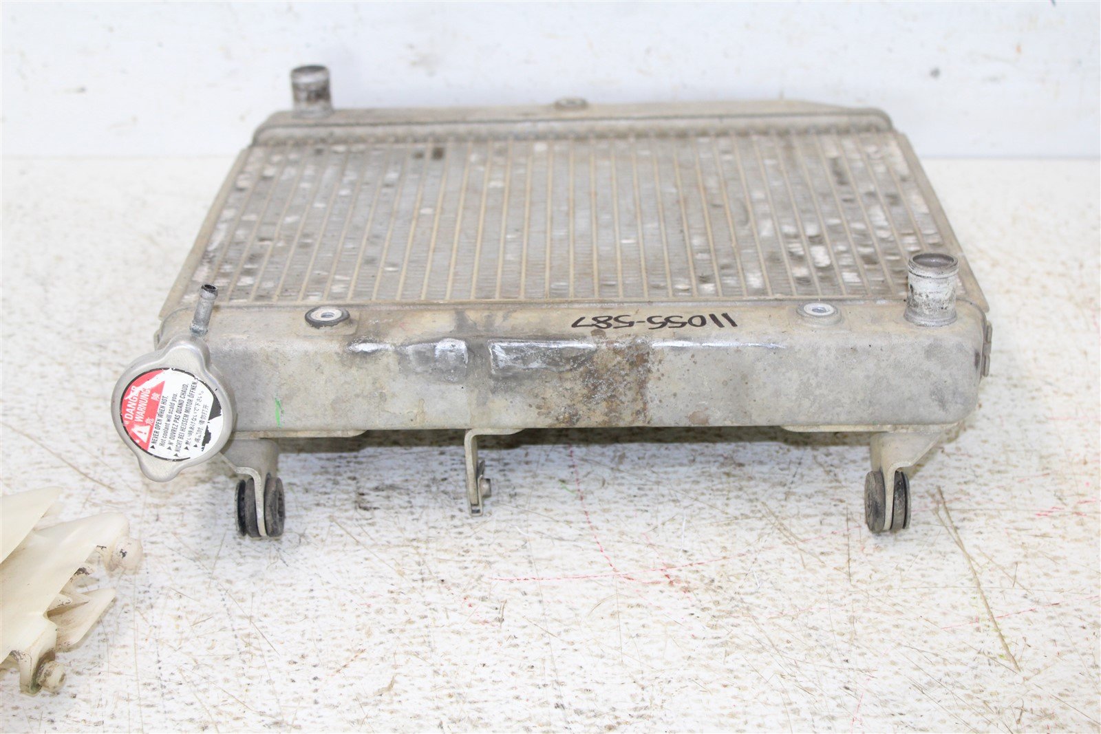 2008 Honda TRX 450ER Radiator w/ Guard Coolant Hoses