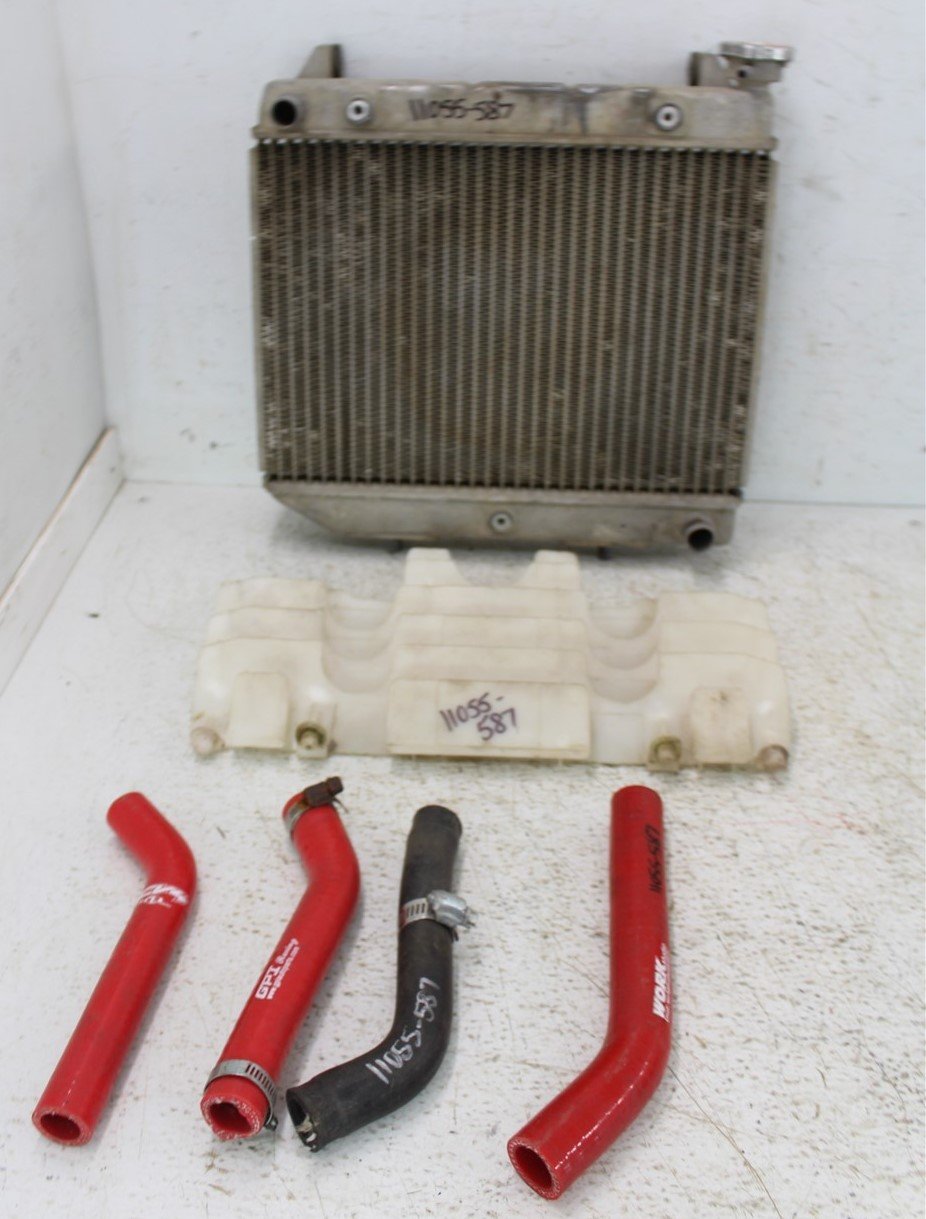 2008 Honda TRX 450ER Radiator w/ Guard Coolant Hoses
