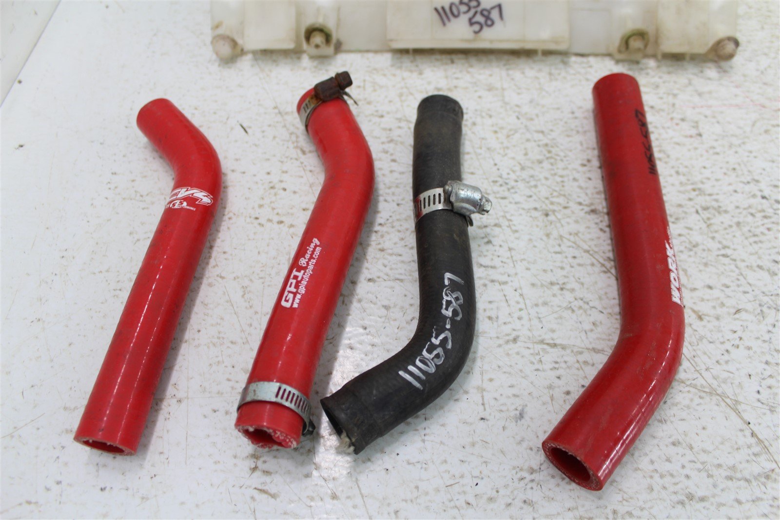 2008 Honda TRX 450ER Radiator w/ Guard Coolant Hoses