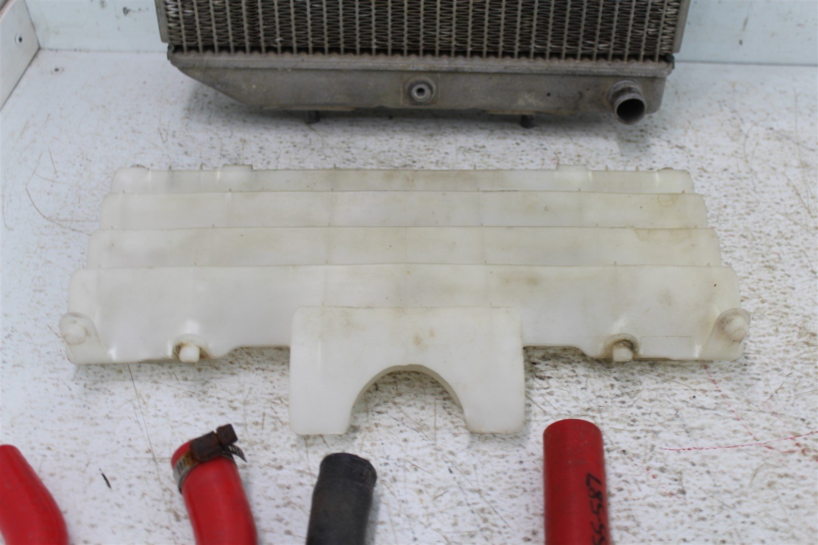 2008 Honda TRX 450ER Radiator w/ Guard Coolant Hoses