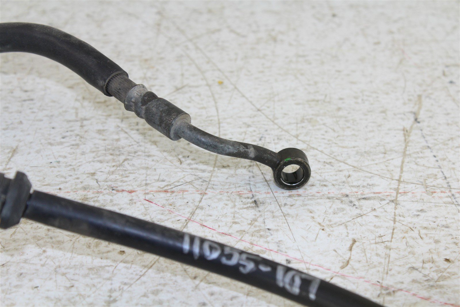 2008 Honda TRX 450ER Front Brake Hose Line