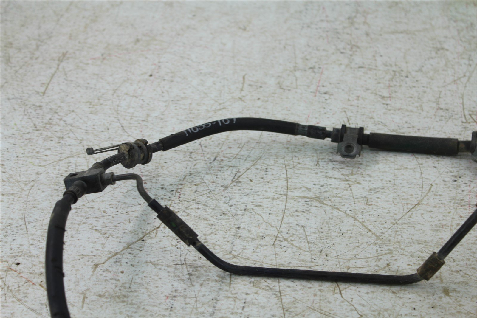 2008 Honda TRX 450ER Front Brake Hose Line