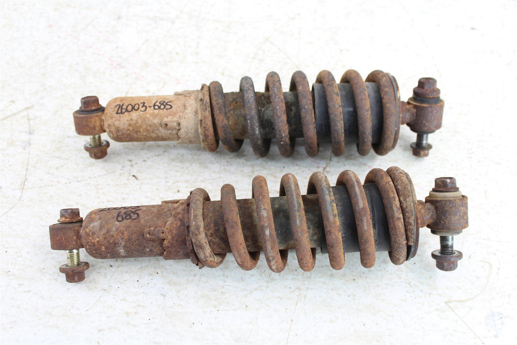 2001 Kawasaki Mule 520 Front Shocks Spring Absorber Left Right