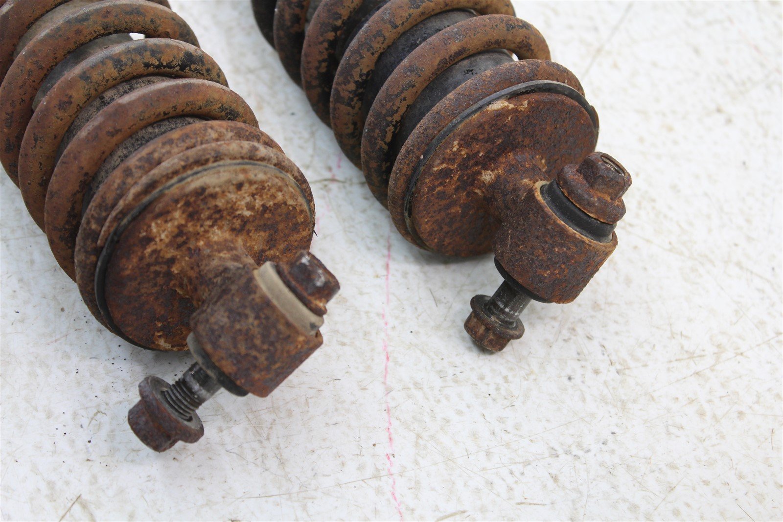 2001 Kawasaki Mule 520 Front Shocks Spring Absorber Left Right