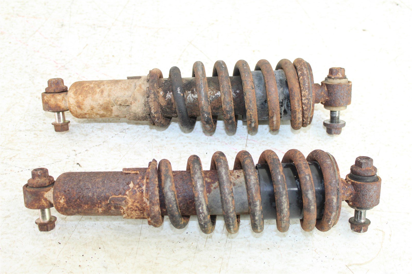 2001 Kawasaki Mule 520 Front Shocks Spring Absorber Left Right