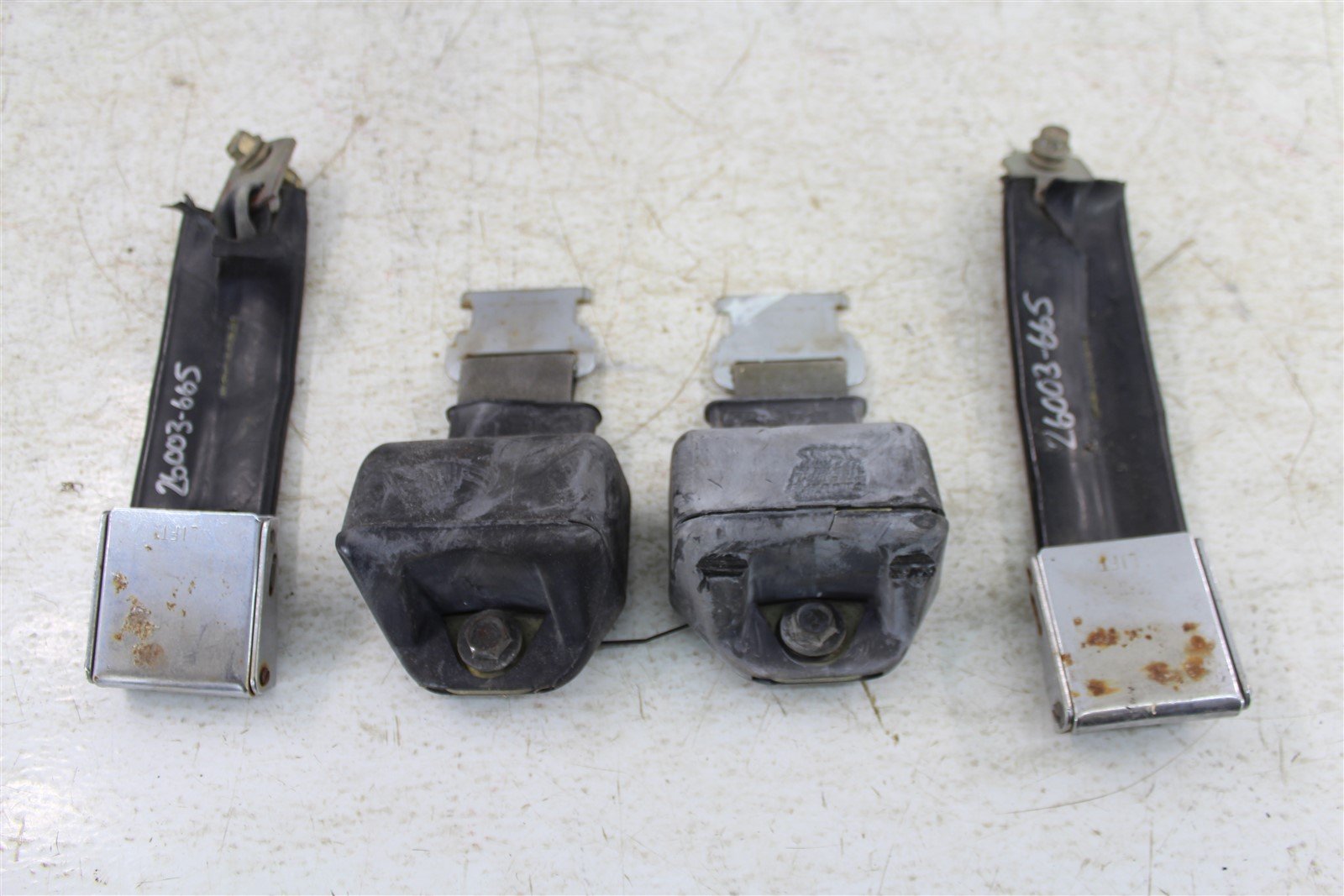 2001 Kawasaki Mule 520 Seat Belts & Buckles Driver Passenger