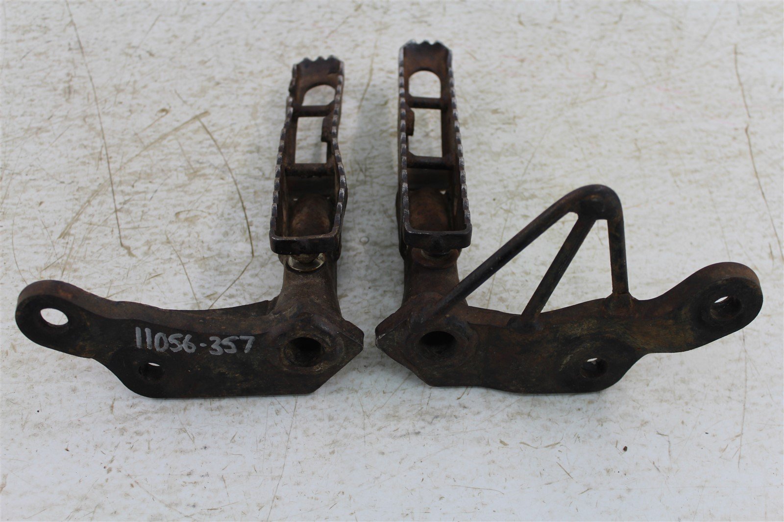 1996 Honda TRX 300EX Foot Pegs Rests Set Left Right