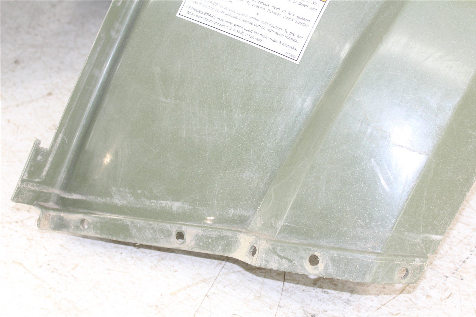 2006 Polaris Hawkeye 300 4x4 Front Fender Plastic