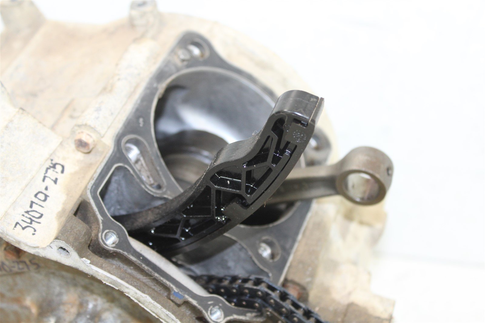 2006 Polaris Hawkeye 300 4x4 Engine Bottom End Motor Crankcase Cases Crankshaft