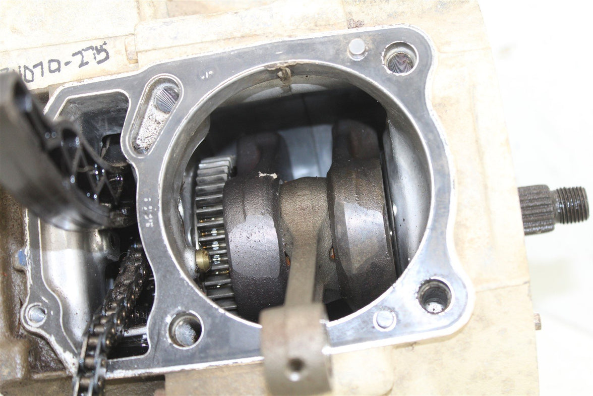 2006 Polaris Hawkeye 300 4x4 Engine Bottom End Motor Crankcase Cases Crankshaft