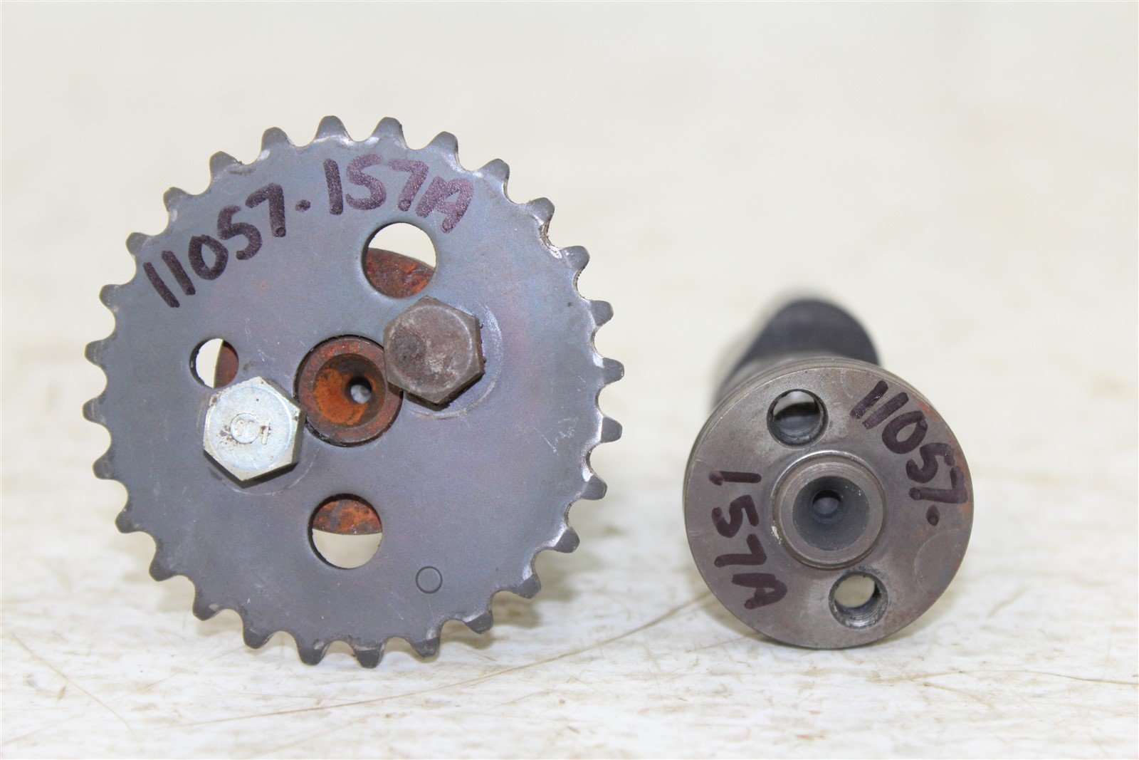 2000 Honda XR 100R Camshafts Cams Gear Intake Exhaust 2