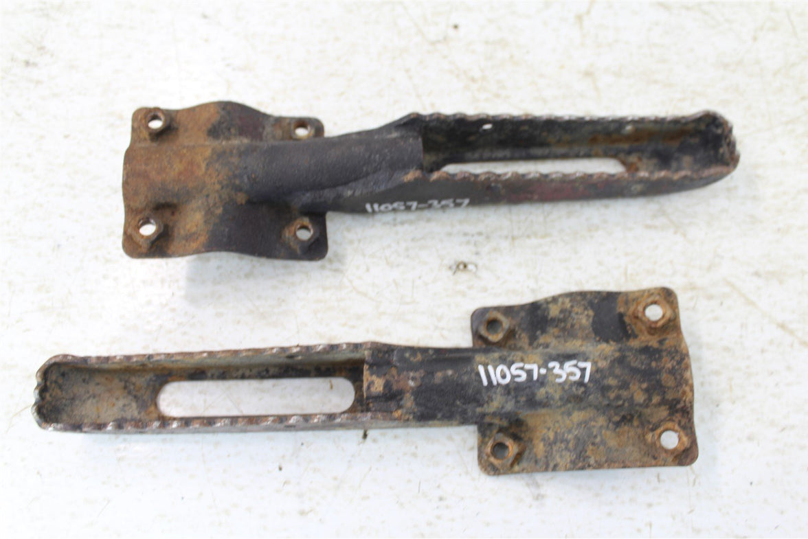 1986 Honda TRX 200SX Foot Pegs Rests Set Left Right