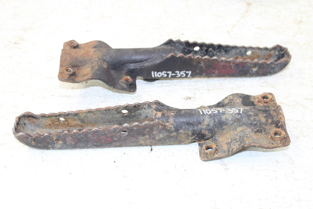 1986 Honda TRX 200SX Foot Pegs Rests Set Left Right