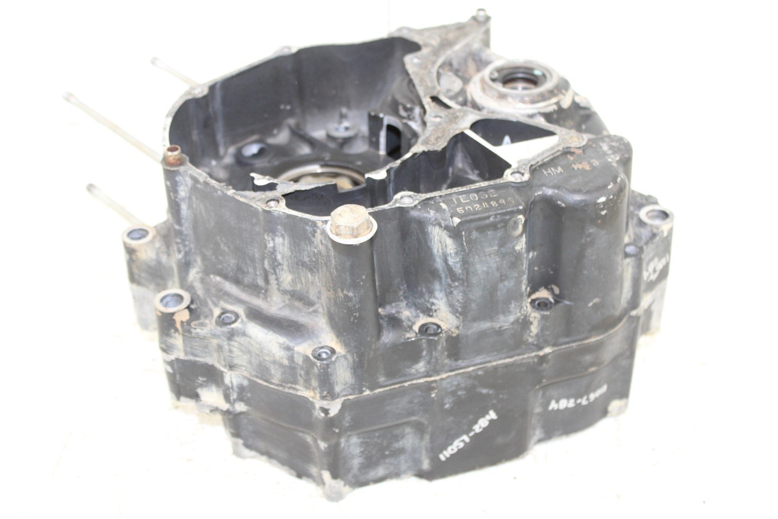 1986 Honda TRX 200SX Engine Cases Crankcase Left Right