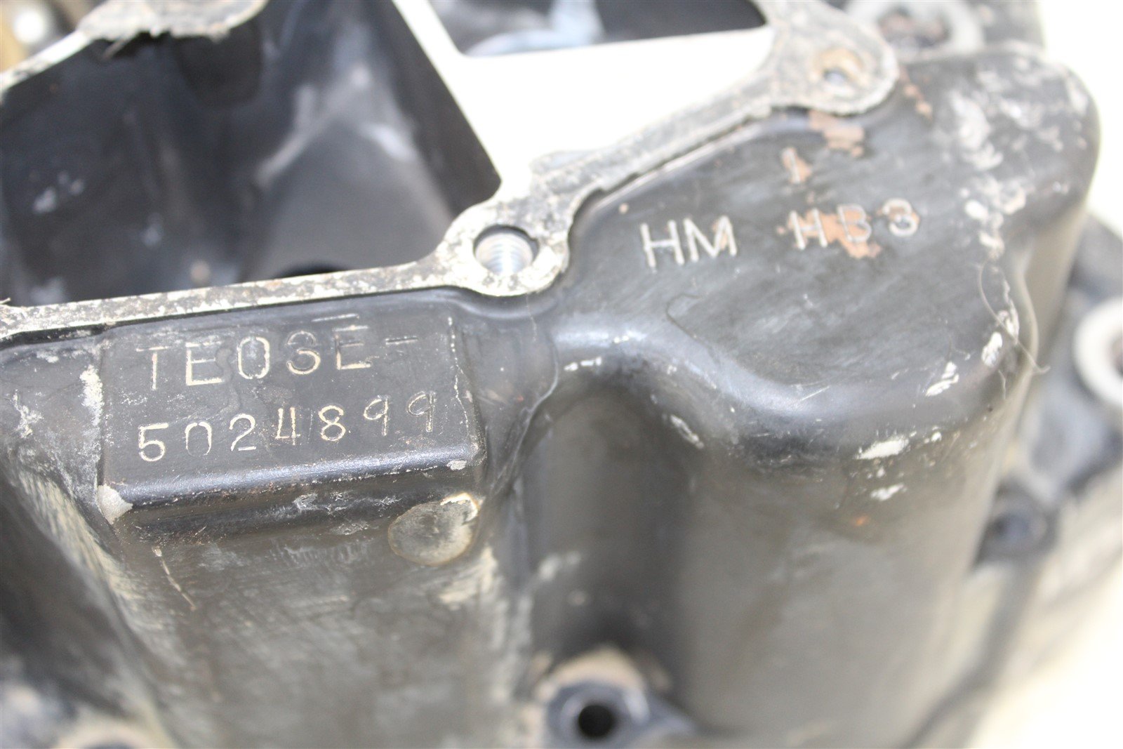 1986 Honda TRX 200SX Engine Cases Crankcase Left Right